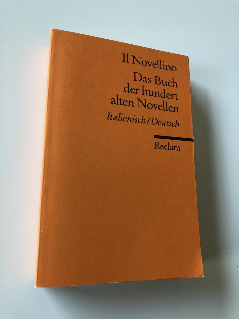  - Il Novellino / Das Buch der hundert alten Novellen / Italienisch/Deutsch