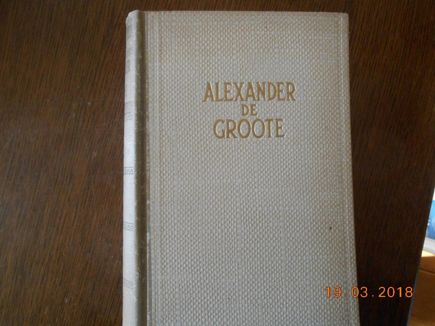 J Gregor - Alexander de Groote