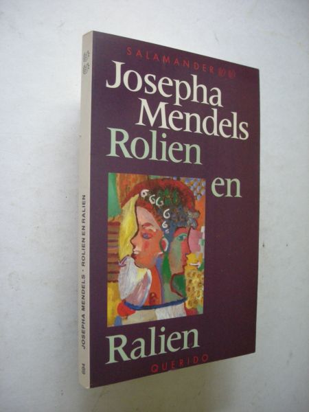 Mendels, Josepha / Lugtigheid K., omslag - Rolien en Ralien