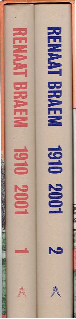 BRAEM, Renaat - Jo BRAEKEN [Ed.] - Renaat Braem 1910 2001 - Architect - 1 + 2. - [Boxed two-volume set].