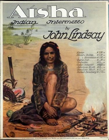 Lindsay, John: - Aisha. Indian intermezzo. Klavier