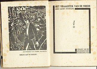 STUIVELING, Garmt - Het vraagstuk van de vrede.