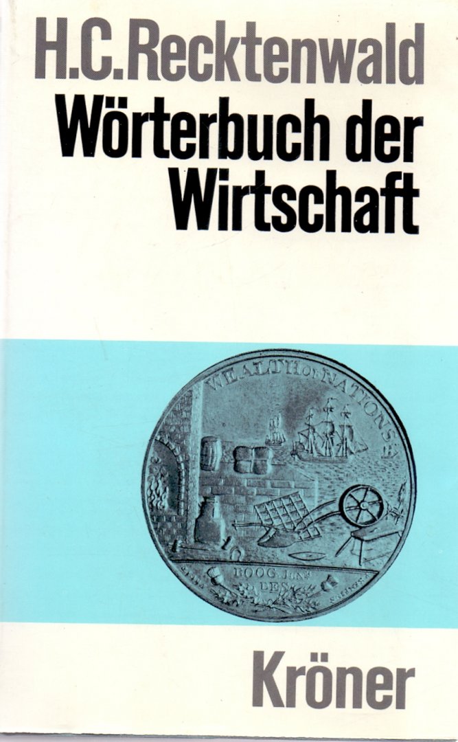 Recktenwald, H.C. (ds1344) - Worterbuch der Wirtshaft