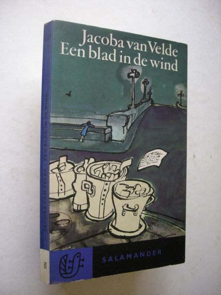 Velde, Jacoba van / omslag G. van der Ven - Een blad in de wind