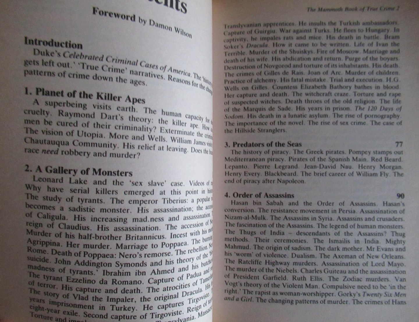 Wilson, Colin - The mammoth book of true crime. Deel 1 en 2