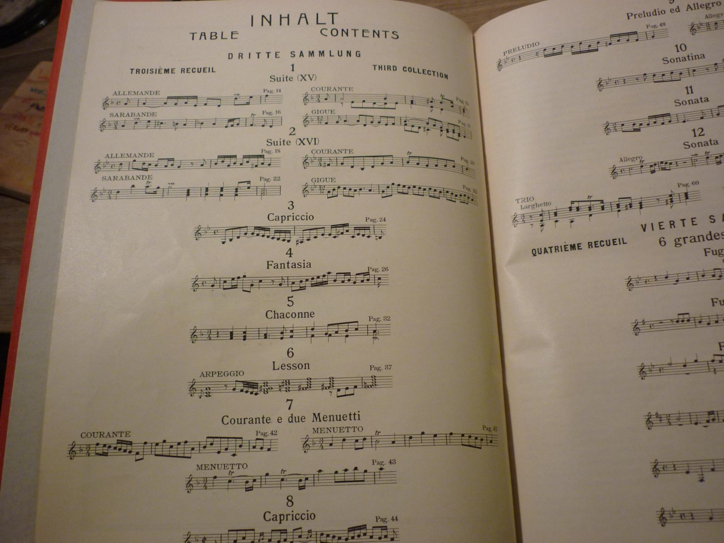 Handel; G.F. (1685 - 1759) - Klavierwerke Compositions; Oeuvres pour piano - III  /  12 leichte Klavierstucke