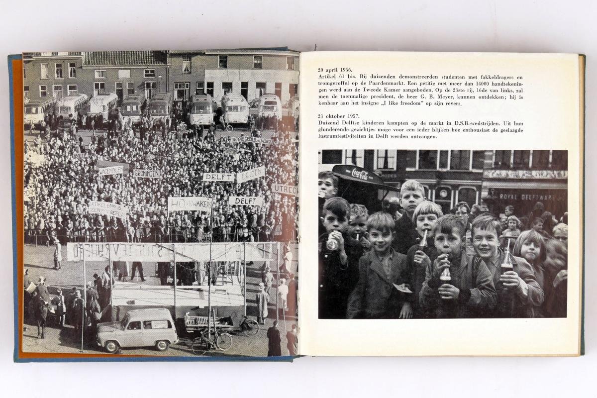 Diverse - Almanak van de Delftsche studenten bond 1958 gelimiteerde oplage (4 foto's)