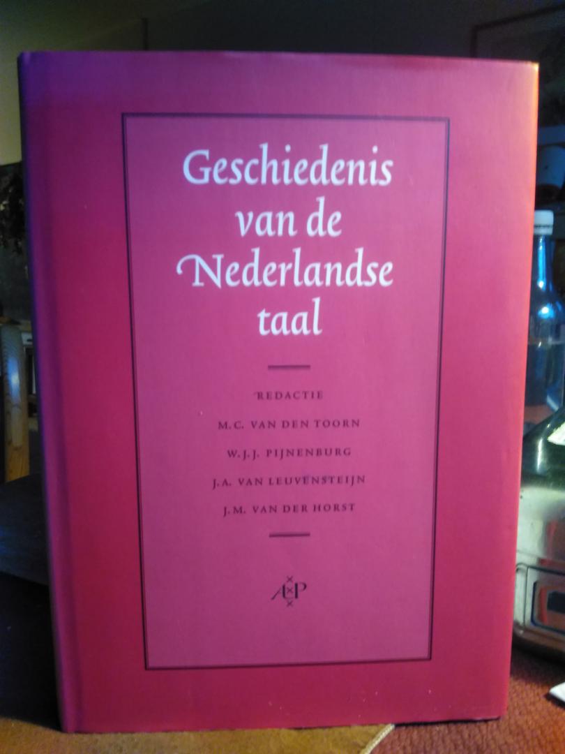  - Geschiedenis van de Nederlandse taal / druk 1