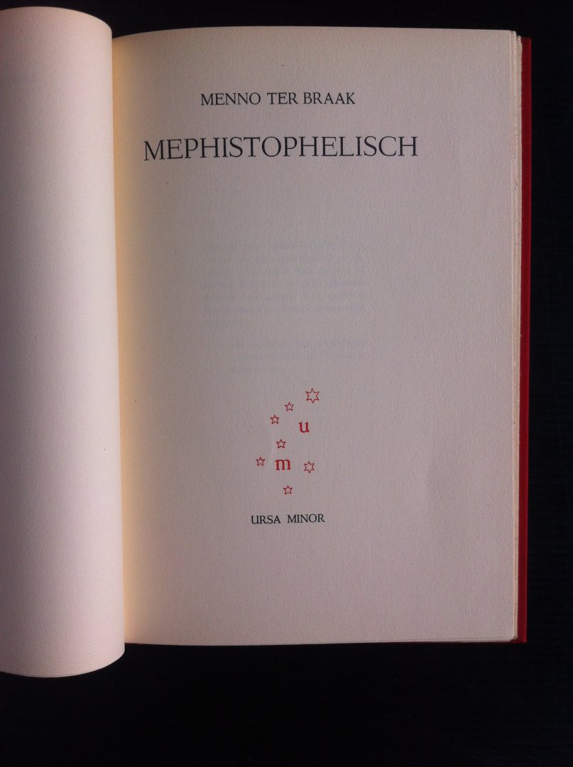 Ter Braak, Menno - Mephistophelisch