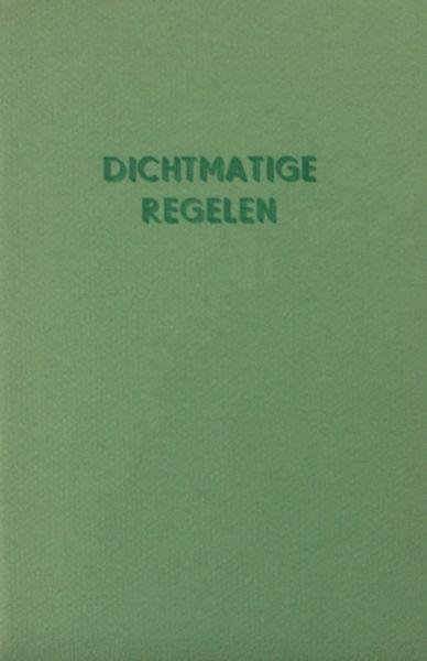 Breugelmans, R. (uitleiding). - Dichtmatige regelen om drukkers proeven te corrigeren. In het licht gegeven door J.E.D.E.