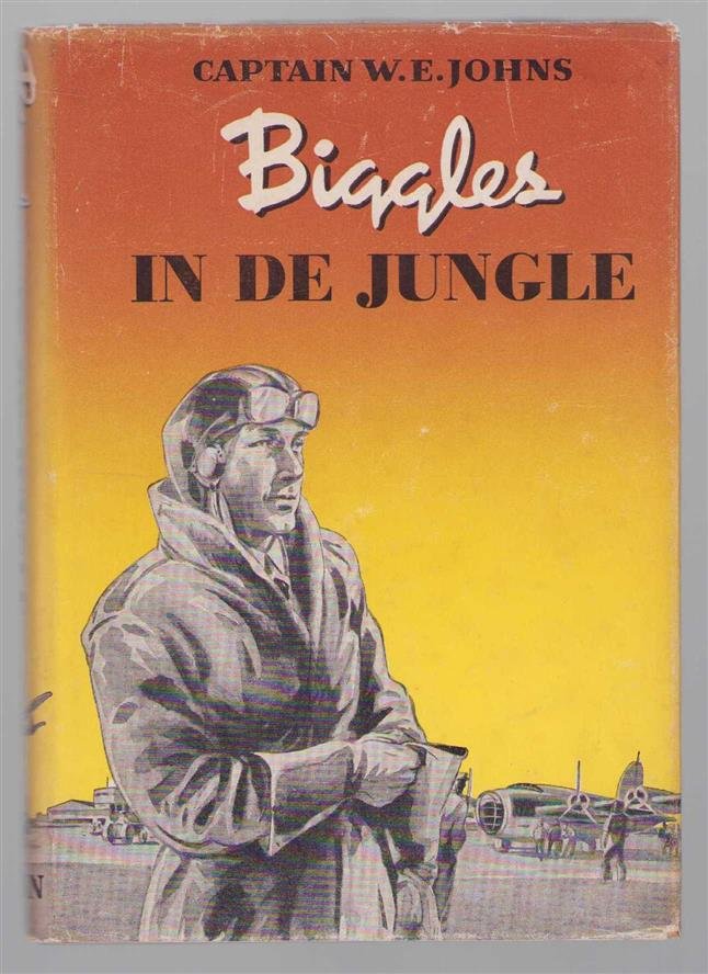 WE Johns - Biggles in de jungle - MET STOFOMSLAG