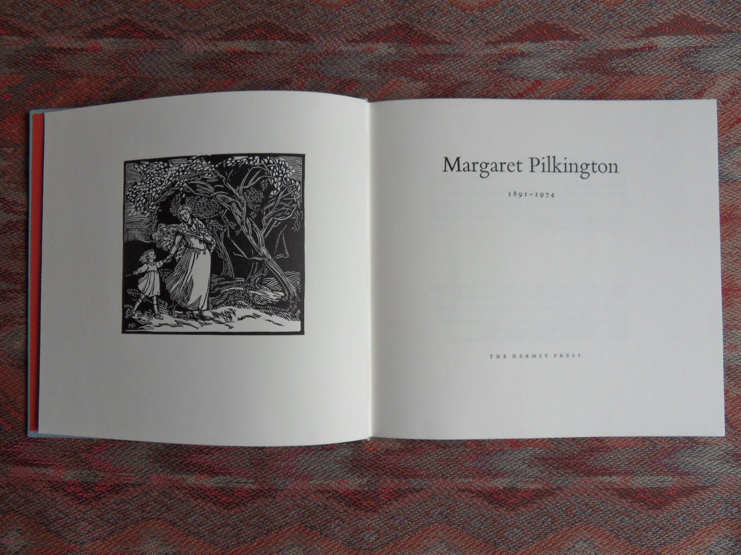 Blamires, David [A bibliographical essay]; Jaffé, Patricia [MP as a wood engraver]; Hyde, Sarah [Catalogue of engraved work]. - Margaret Pilkington. 1891 - 1974. [Genummerd ex. 41 / 175 ].