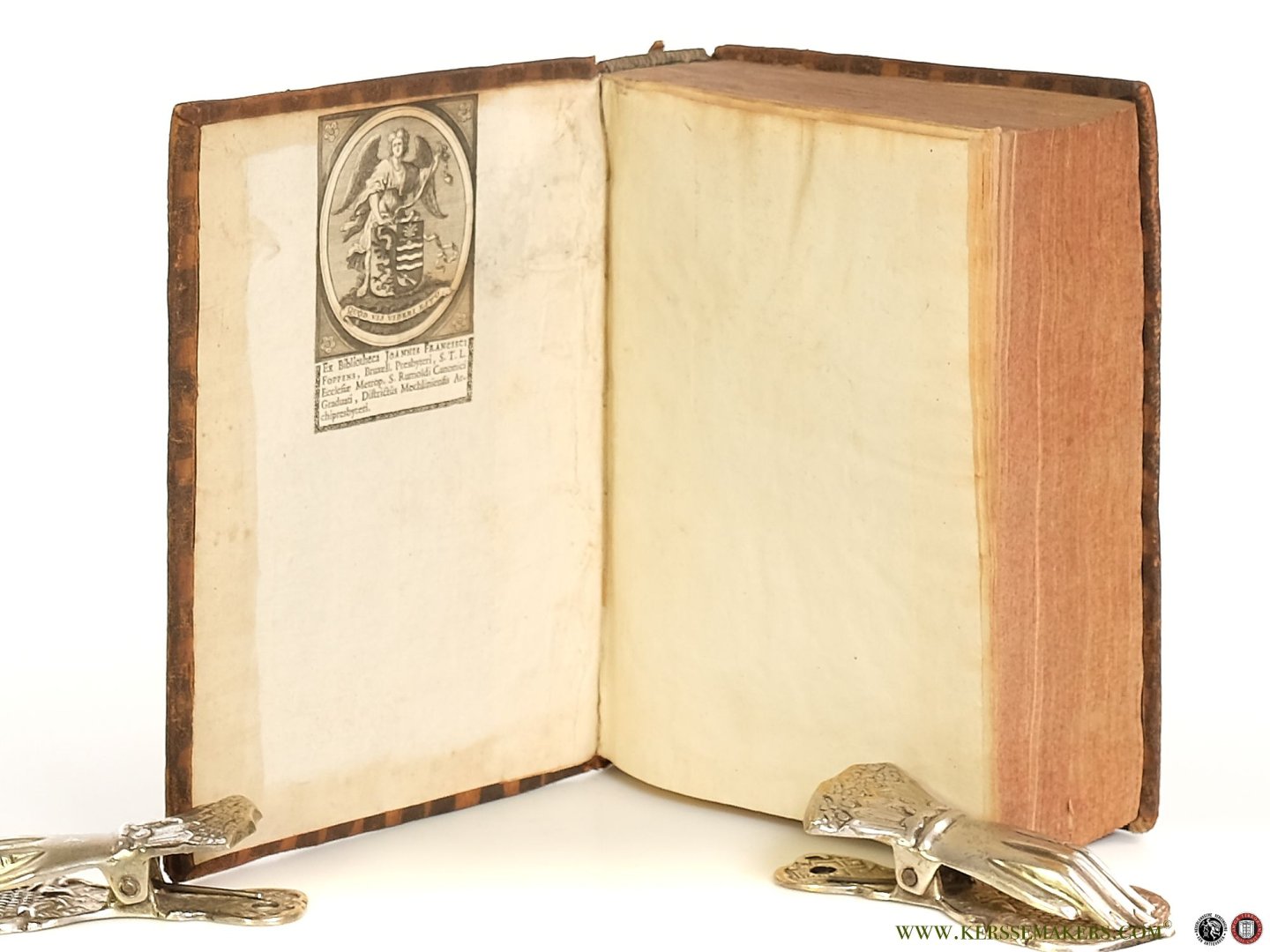 Govarts, Petri ( Petrus ). - Certamina ecclesiastica. [ Tiuli Opusculorum quae in hoc Libro continentur I. Certamen immunitatis Sacerdotum Belgii in causis personalibus praecipuè criminalibus &c. II. Certamen pro immunitate Ecclesiastica, seu asylo &c. cum Appendice, in t...
