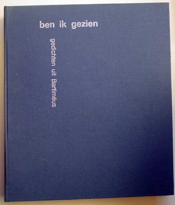 Beentjes, Gerard en Pieter Quelle (Samenstelling) - Ben ik gezien; Gedichten uit Bartiméus. Incl. braillepagina's + CD