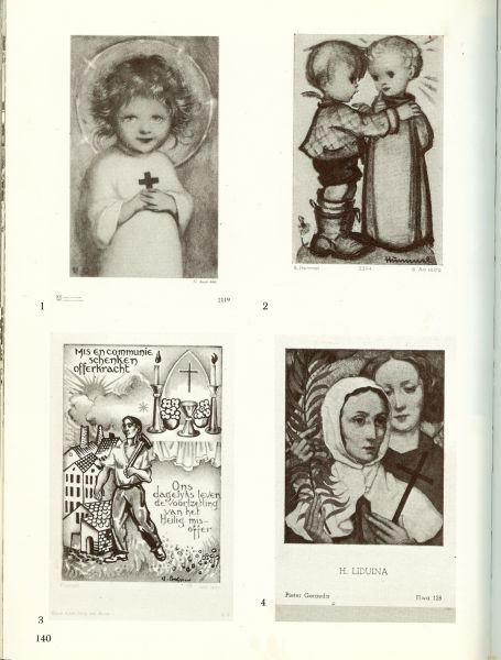 Plas, Michel van der en Jan Roes .. Omslagontwerp : Harm Meyer  Illustraties Johan van Eerd - De kerk gaat uit. Familiealbum van een halve eeuw katholiek leven in Nederland. van Kakschooltje tot Titus Brandsma