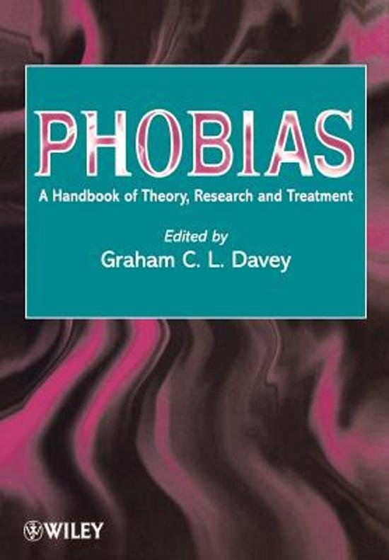 Graham C. Davey - Phobias / A Handbook of Theory, Research and Treatment