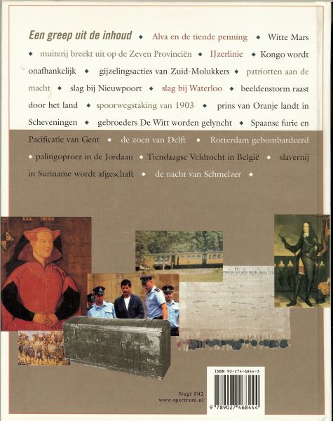 Velema, Willem .. Lay-out van Meijster Desgin b.v .. Omslagontwerp .. Marlies Visser - Het Aanzien van een Millennium. Kroniek van Historische gebeurtenissen van de Lage Landen 1000 - 2000. Rijk geillustreerd.