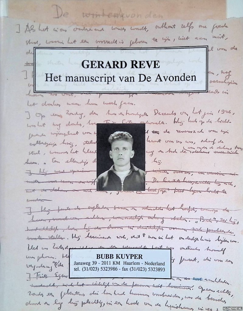 Reve, gerard (voorwoord) - Gerard Reve: Het manuscript van de Avonden