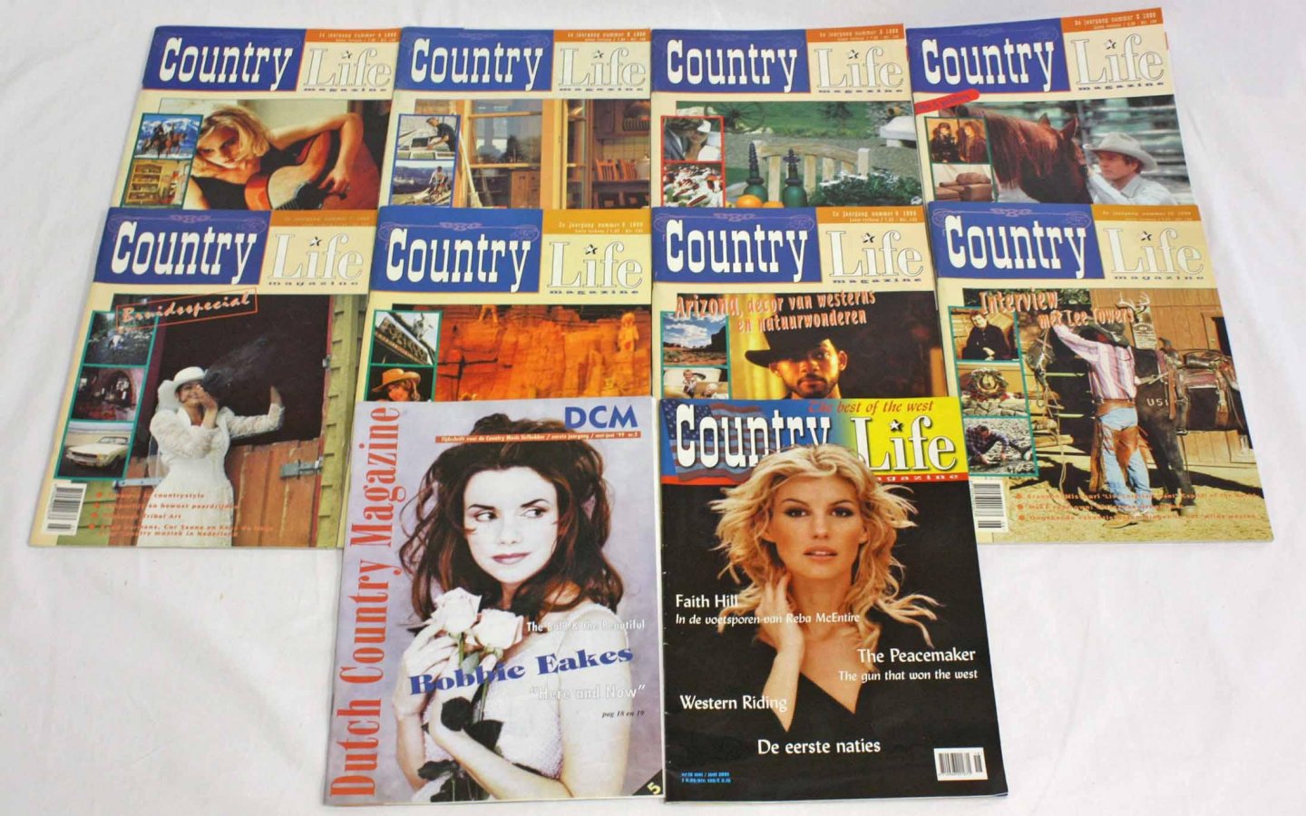 de Gier  & van Diemen - 10x country Life  Magazine 1998 - 2001