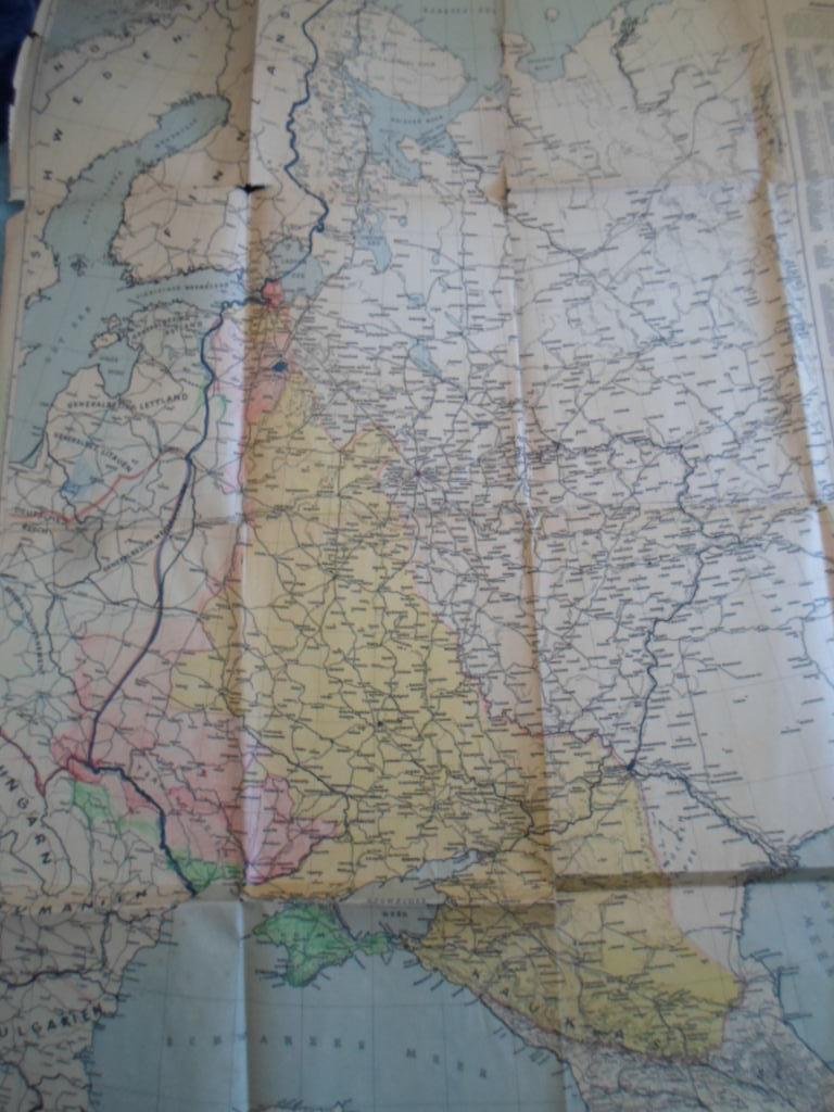  - Die Post, Sonderheft 8, Die Zeitung für Jeden, Mit einer Karte der Ostfront