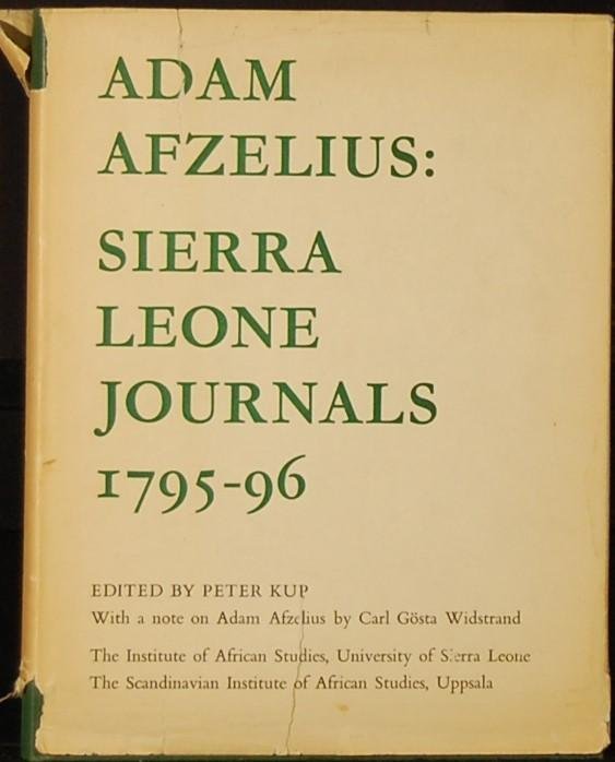 - - Adam Afzelius: Sierra Leone Journal 1795-1796