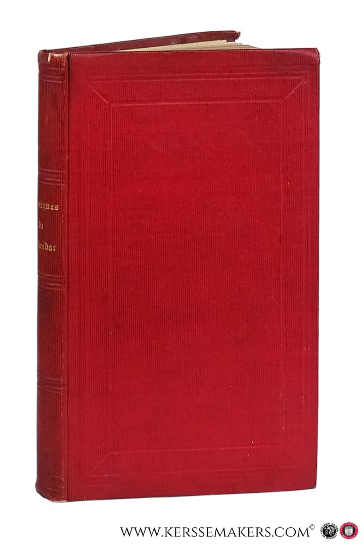 Michel F(rancisque). - Chroniques françoises de Jacques Gondar, clerc. Publiées par F. Michel, suivies de Recherches sur le style par Charles Nodier.