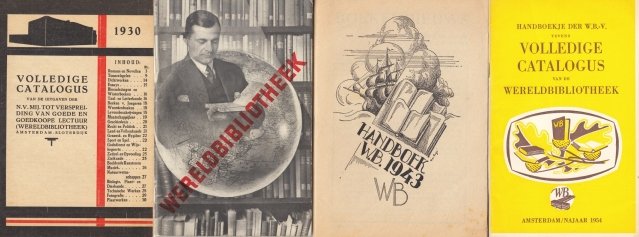 WERELDBIBLIOTHEEK - Volledige catalogus (en) Handboekje van de Wereldbibliotheek. 31 jaarboeken uit de jaren 1926-1972.