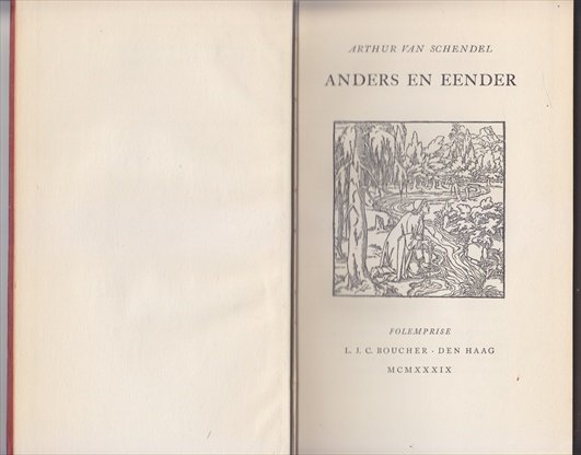 SCHENDEL, ARTHUR VAN (1874 - 1946) - Anders en Eender