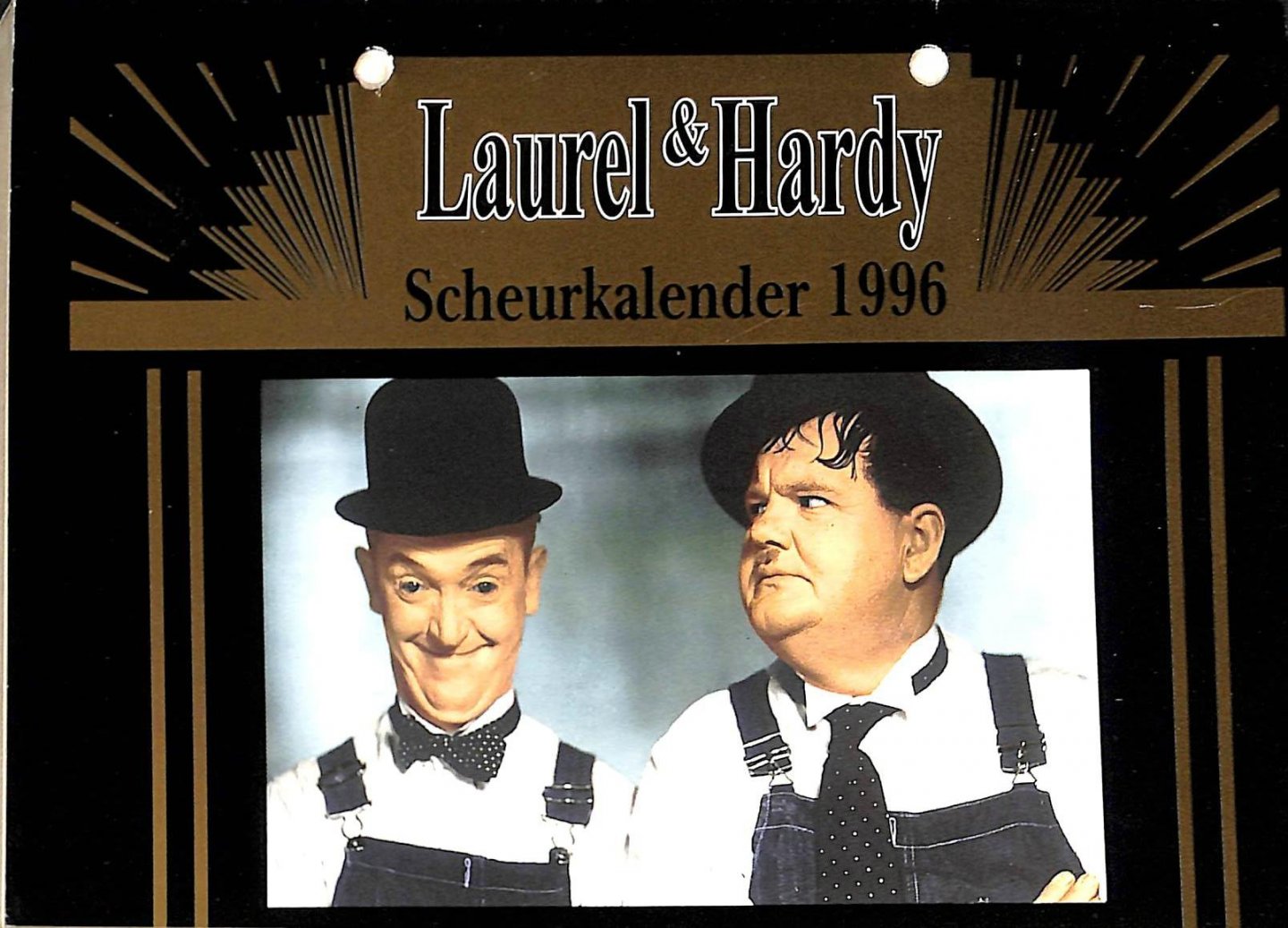  - Laurel & Hardy scheurkalender 1996