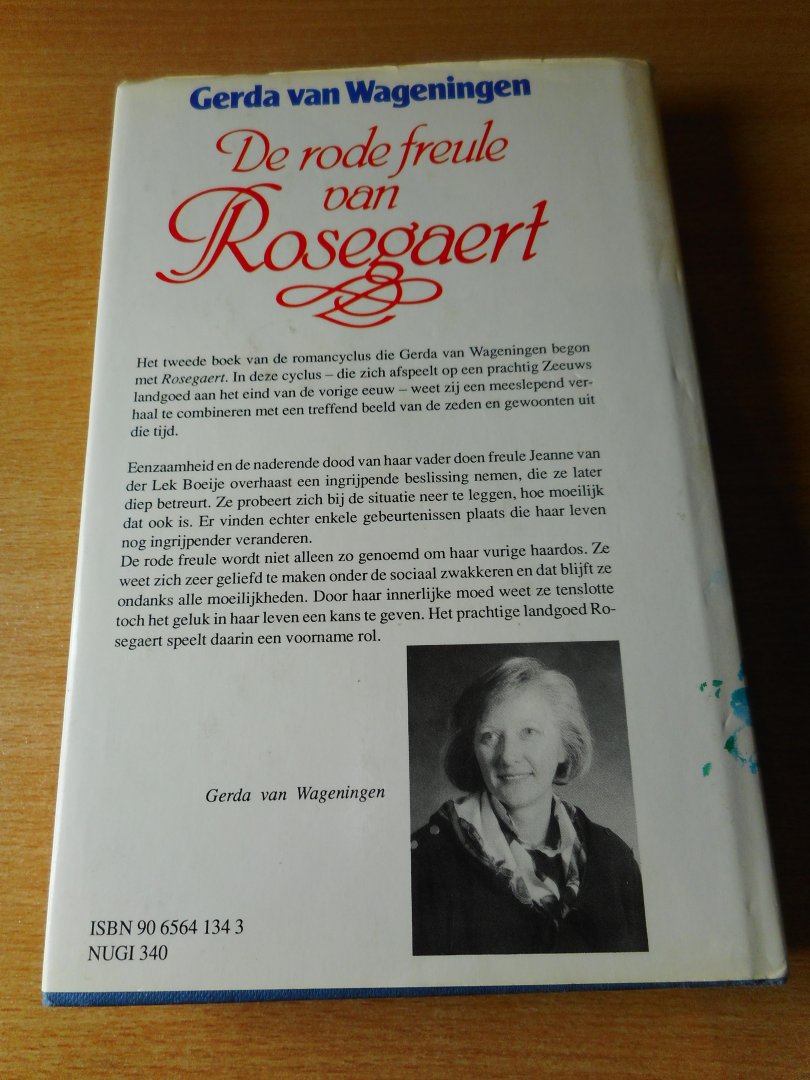 Wageningen, Gerda van - De rode freule van Rosegaert.