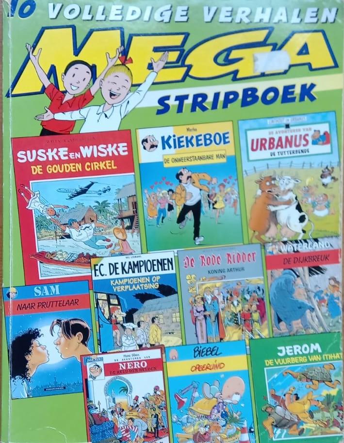 Vandersteen, Willy / Merho / Legendre e/a/ - MEGA Stripboek Suske en Wiske, Kiekeboe, Urbanus, F.C. De Kmampioenen e.a.