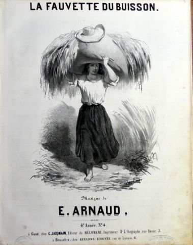 Arnaud, Etienne: - La fauvette du buisson [chant & piano]