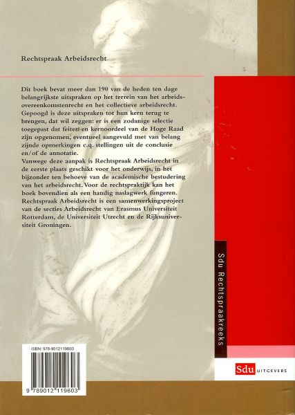 Jaspers / Konijn, Loonstra / Zondag (redacteuren) - Rechtspraak Arbeidsrecht / 2007-2008