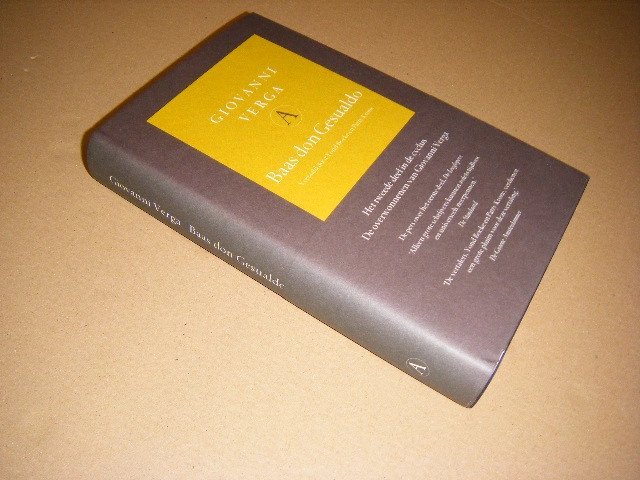 Giovanni Verga; Yond Boeke en Patty Krone (vert.) - Baas don Gesualdo Het tweede deel van de cyclus De overwonnenen van Giovanni Verga