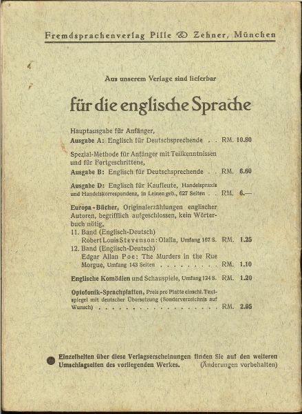 Meuller.Karl.Dr.Phil - Englisch fur Deutschsprechende ... Die neue standard - methode,Spracherwerb auf suggestiver Grundlage nach methode Mertner