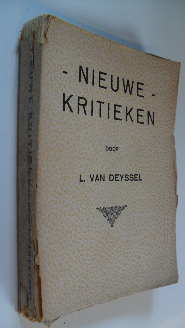 Deyssel L. van - Nieuwe kritieken