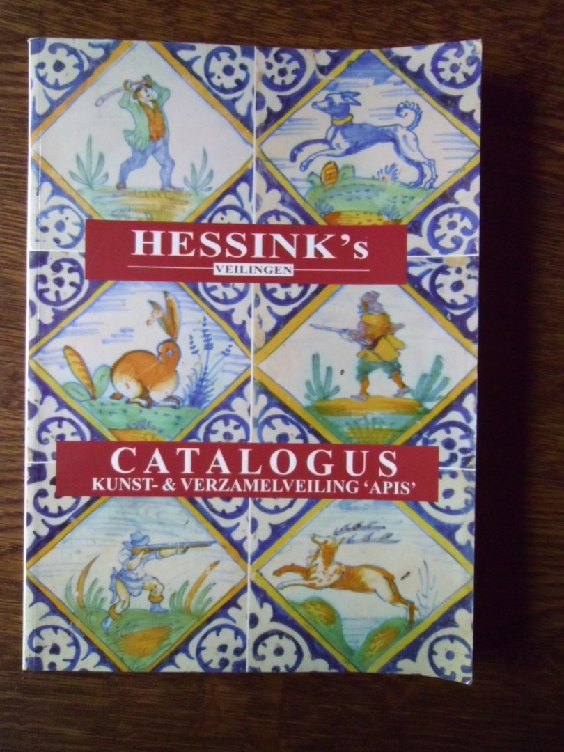 hessink's veilingen - catalogus kunst & verzamelveilingen APIS oa tegels kacheltegels collectie c. van tijen