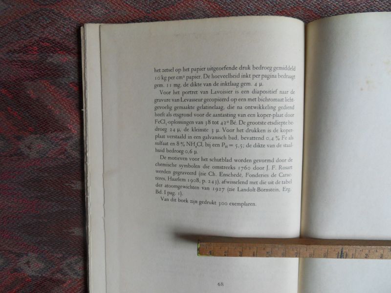 Marum, Martinus van. - Schets der Leere van M. Lavoisier. [ Beperkte oplage van 300 exemplaren ].