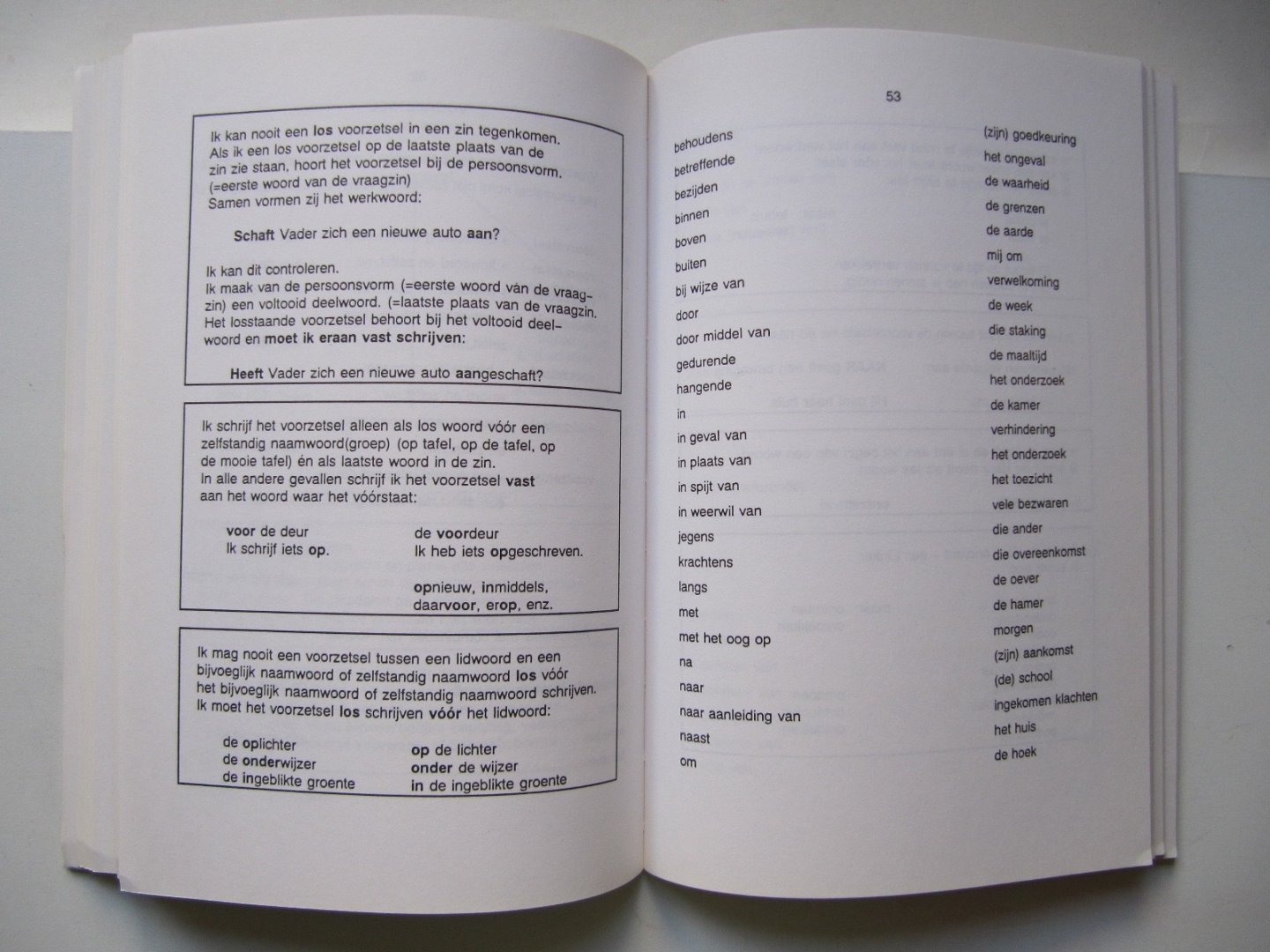 Drs. W.J. de Haan - De Macht van het voorzetsel- basis Grammatica voor het Voortgezet Onderwijs
