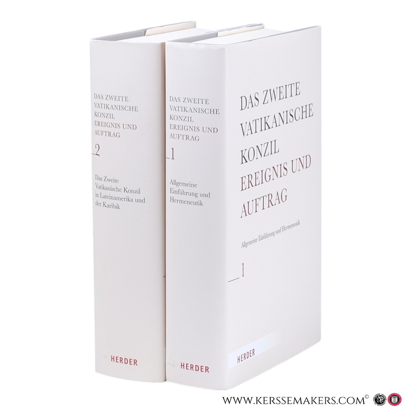 Arenas, Sandra / Schickendantz, Sandra / and many others (eds.). - Das Zweite Vatikanische Konzil - Ereignis und Auftrag. Ein interkontinentaler Kommentar der Konzilsdokumente: Ihre Rezeption und Orientierung für Kirche und Theologie. Band 1: Das Zweite Vatikanische Konzil: Allgemeine Einführung und Hermeneut...