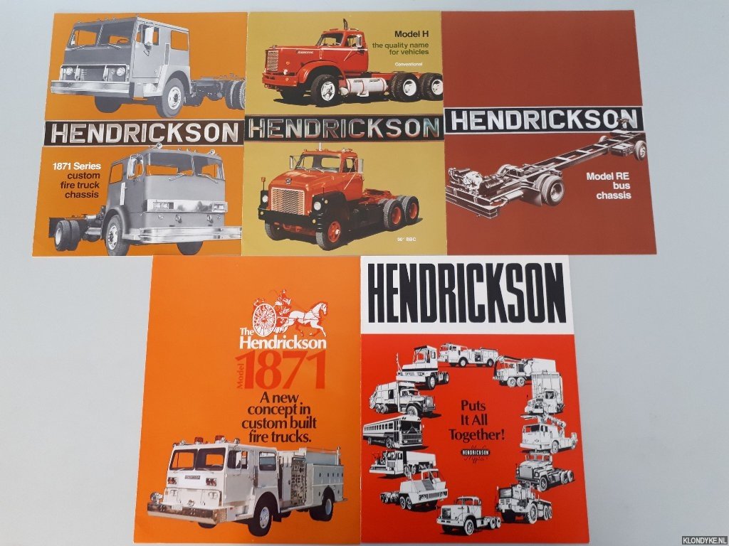 Various - 5x flyer: Hendrickson