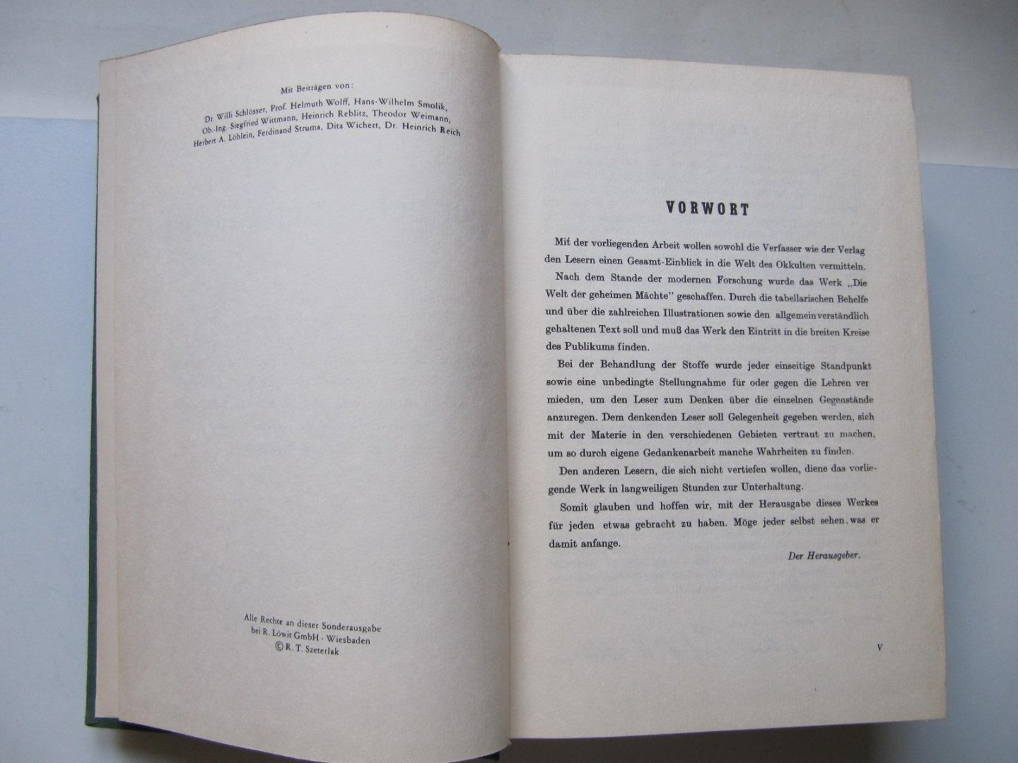 T. Pakraduny - Die Welt der Geheime Mächte