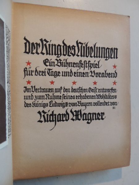 Wagner R. - richard - (Altmann Prof.Dr.Wilh.) - Götterdämmerung  ---   Der Ring des Nibelungen : ein Bühnenfestspiel für drei Tage und einen Vorabend