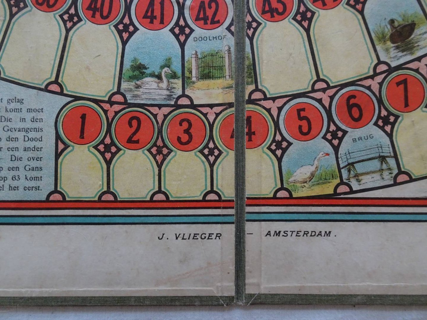 N.n.. - Nieuw vermakelijk Ganzenspel.