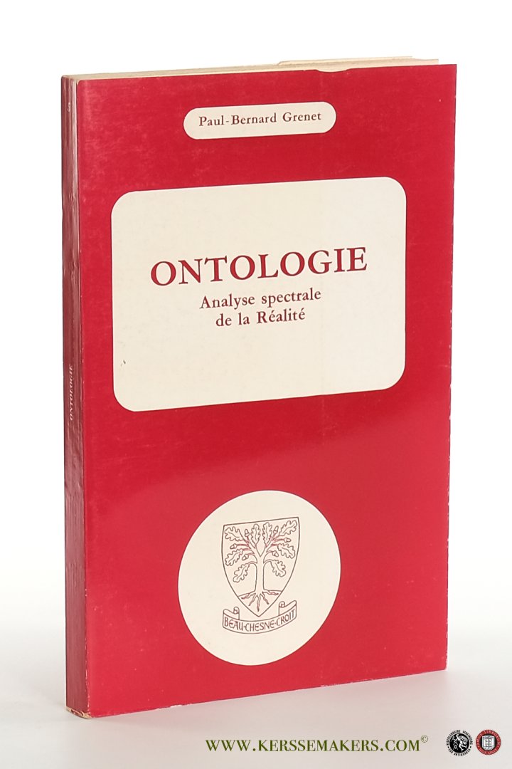 Grenet, P. B. - Ontologie. Dix-huitieme edition revue et corrigee.