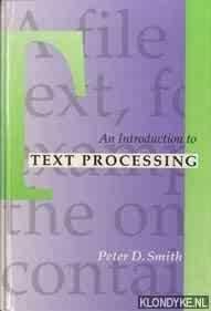 Smith, Peter D. - An Introduction to Text Processing.
