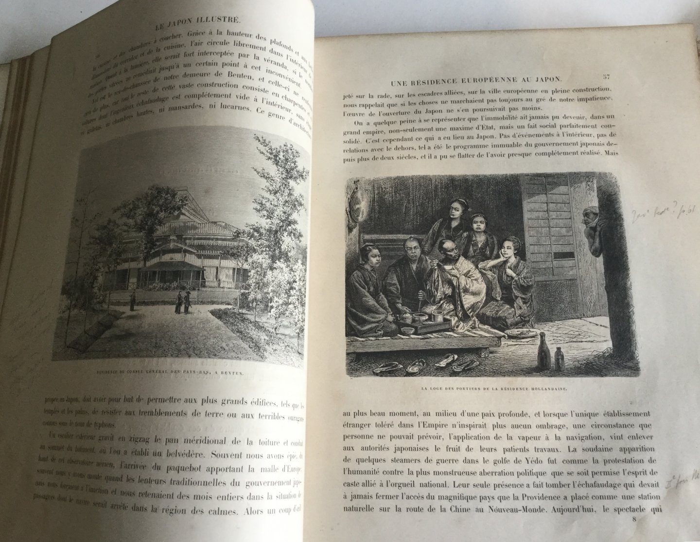 Humbert, Aimé - Le Japon Illustré Tome premier - 176 vues, scènes, types, monuments et paysages