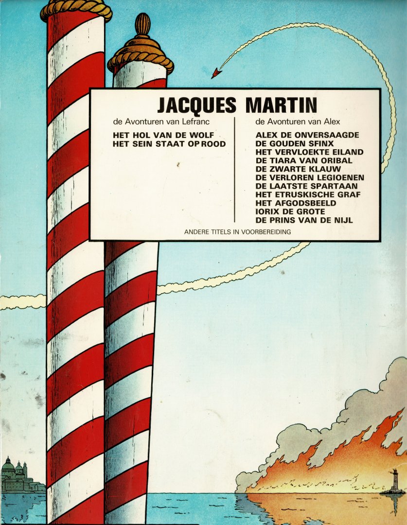 Martin,Jacques - Lefranc 2 het sein staat op rood
