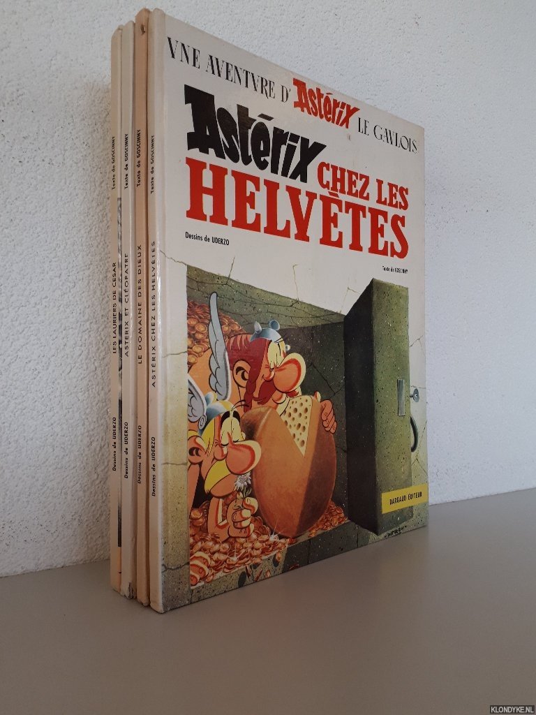 Goscinny, René & Albert Uderzo - Asterix (4 hardcovers in French)