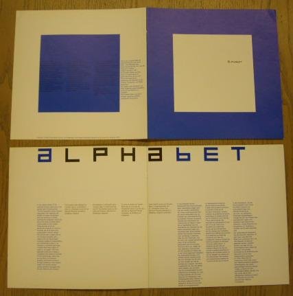 EPPS, THIMOTHY., KWADRAAT-BLAD., QUADRAT-PRINT; STEENDRUKKERIJ DE JONG. (ED.) - Alphabet.